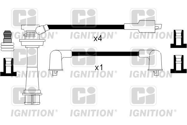 Juego de cables de encendido QUINTON HAZELL ref. XC877