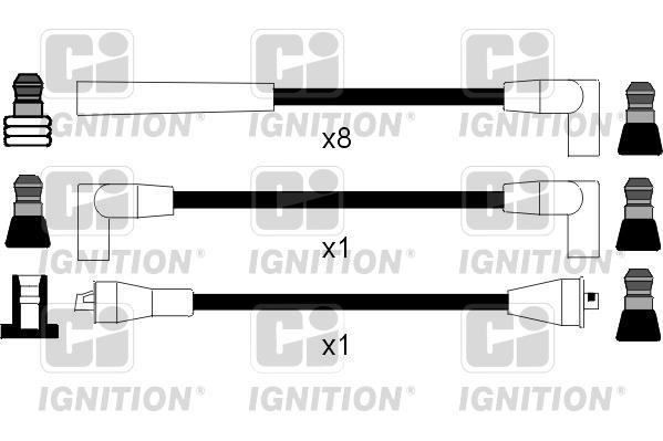 Juego de cables de encendido QUINTON HAZELL ref. XC887
