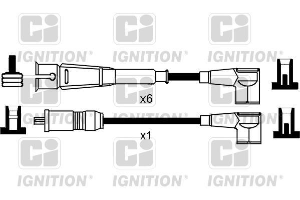 Juego de cables de encendido QUINTON HAZELL ref. XC904