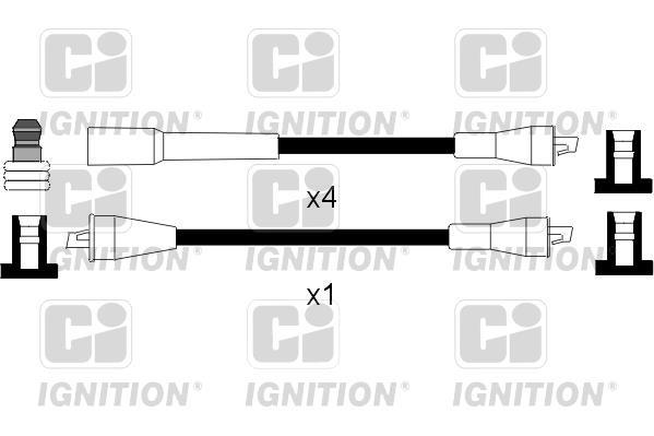 Juego de cables de encendido QUINTON HAZELL ref. XC912
