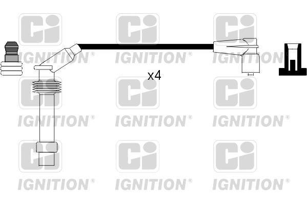 Juego de cables de encendido QUINTON HAZELL ref. XC934