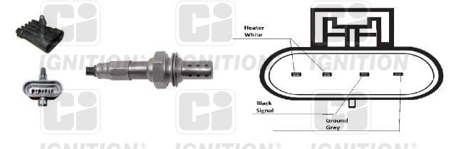 Sonde lambda (Sonde à oxygène) QUINTON HAZELL ref. XLOS1163
