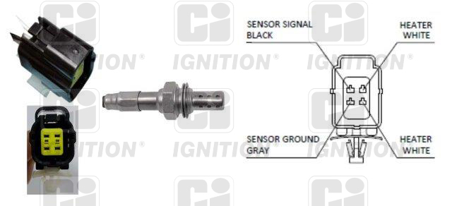 Sonde lambda (Sonde à oxygène) QUINTON HAZELL ref. XLOS1217