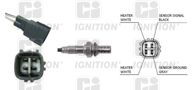 Sonde lambda (Sonde à oxygène) QUINTON HAZELL ref. XLOS1244