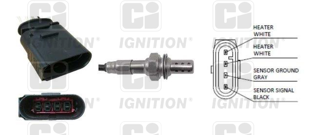 Sonde lambda (Sonde à oxygène) QUINTON HAZELL ref. XLOS1499