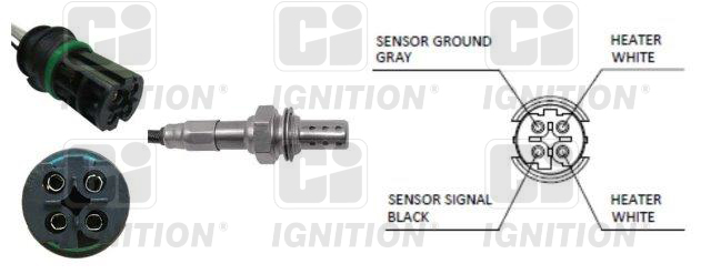 Sonde lambda (Sonde à oxygène) QUINTON HAZELL ref. XLOS1505