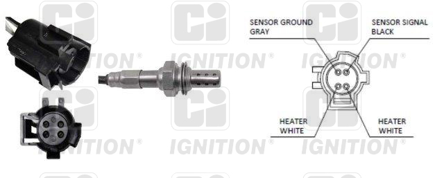 Sonde lambda (Sonde à oxygène) QUINTON HAZELL ref. XLOS1531