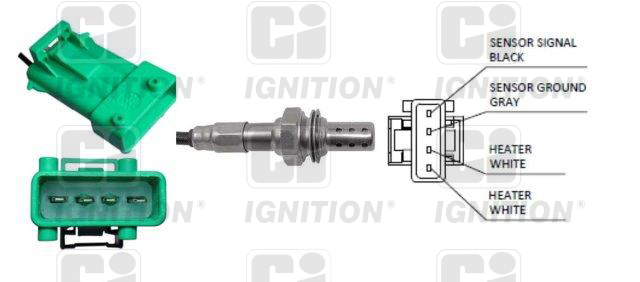 Sonde lambda (Sonde à oxygène) QUINTON HAZELL ref. XLOS1549