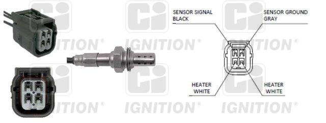 Sonde lambda (Sonde à oxygène) QUINTON HAZELL ref. XLOS1643