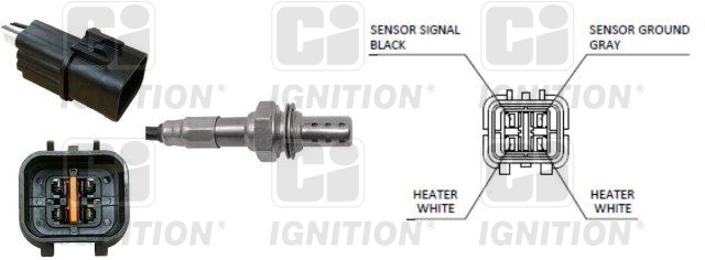 Sonde lambda (Sonde à oxygène) QUINTON HAZELL ref. XLOS1676