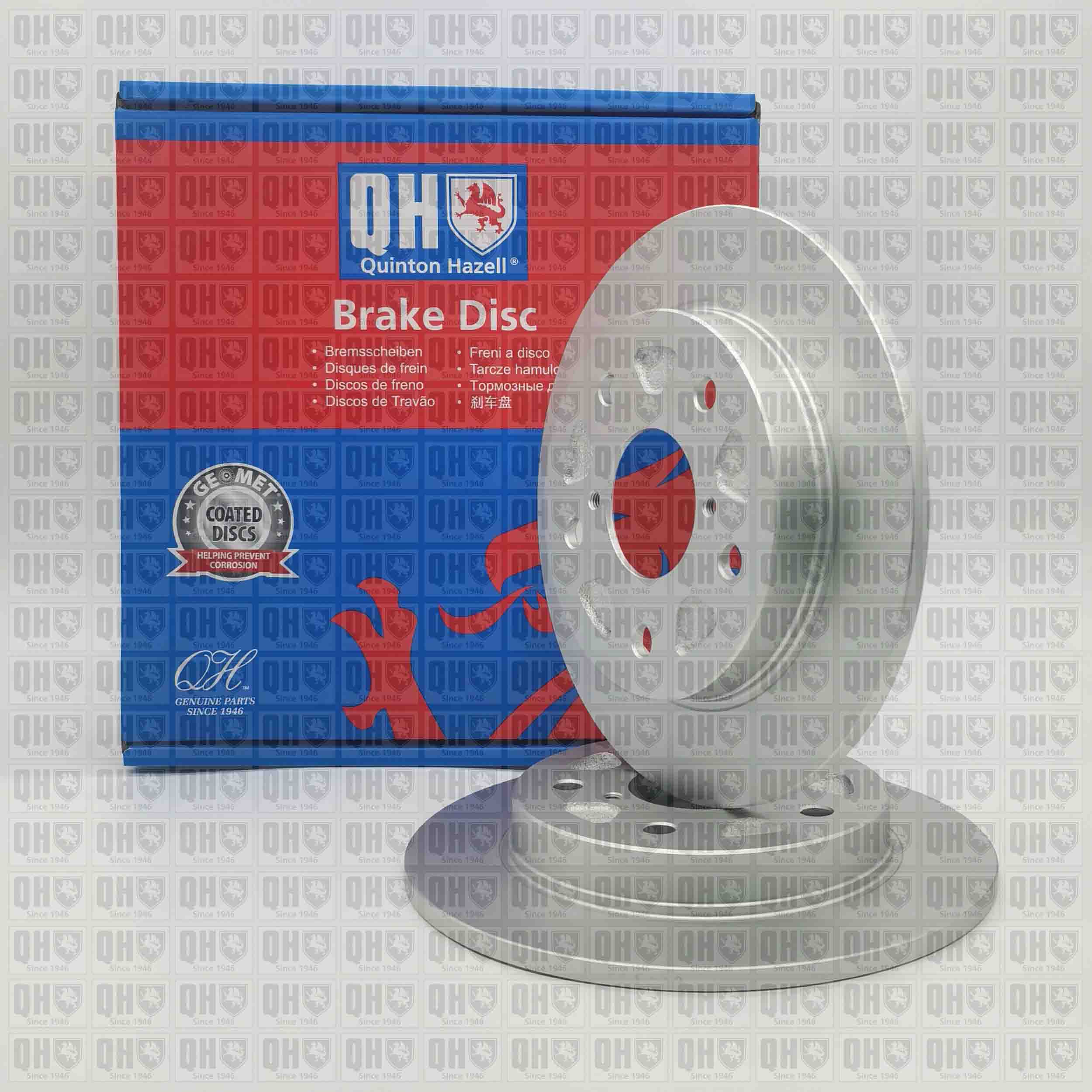 Disques de frein QUINTON HAZELL ref. BDC6265