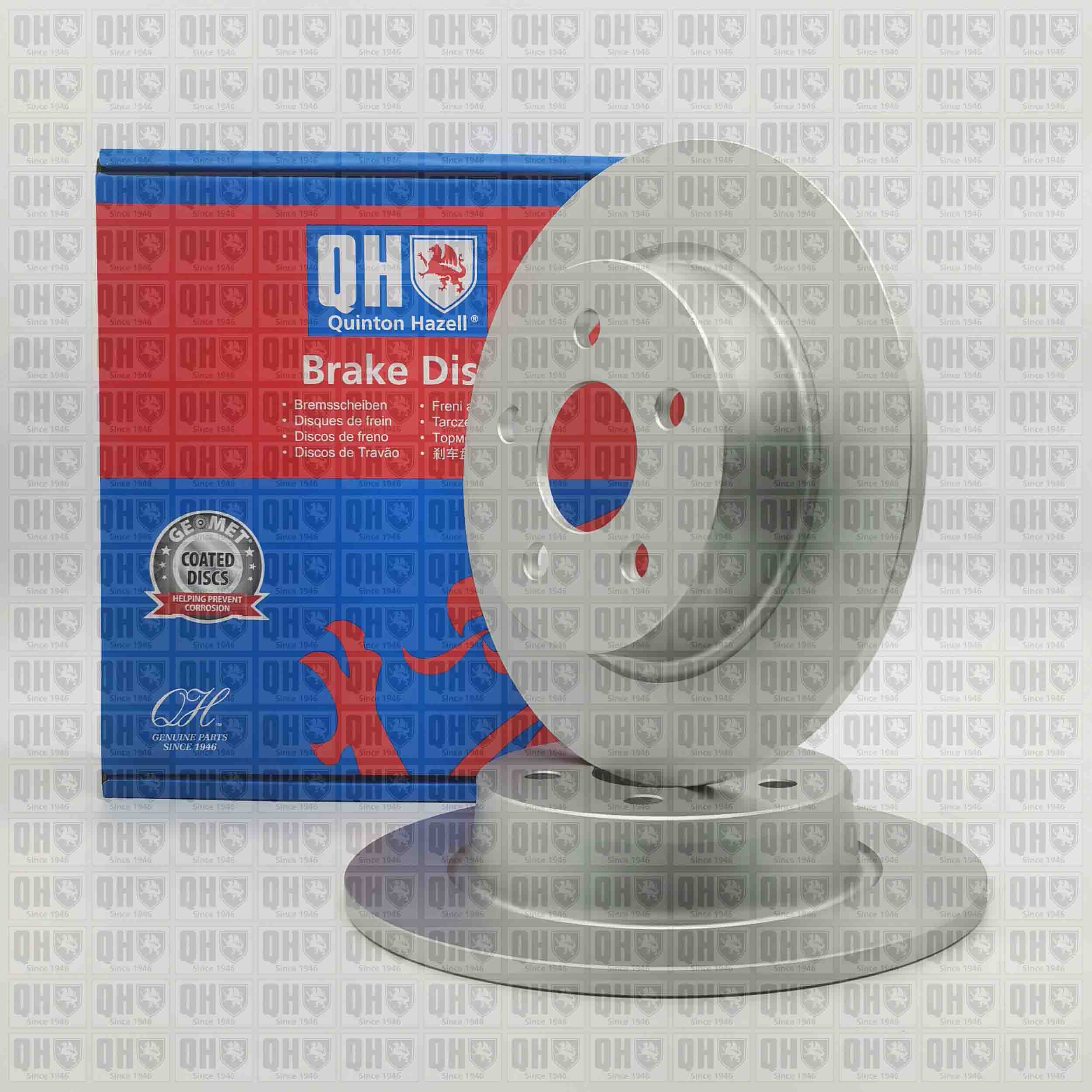 Discos de travão QUINTON HAZELL ref. BDC6267