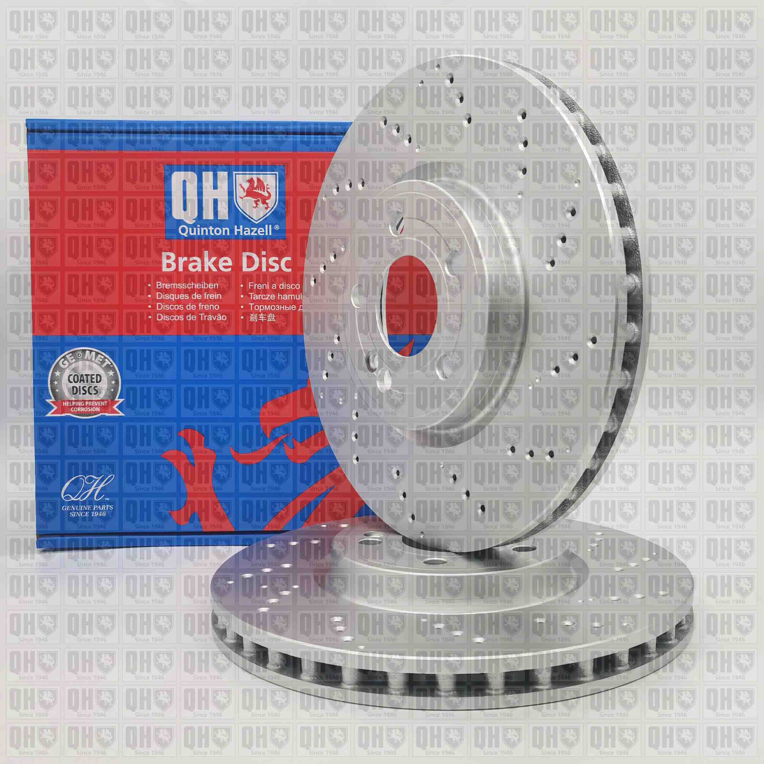 Disques de frein QUINTON HAZELL ref. BDC6279