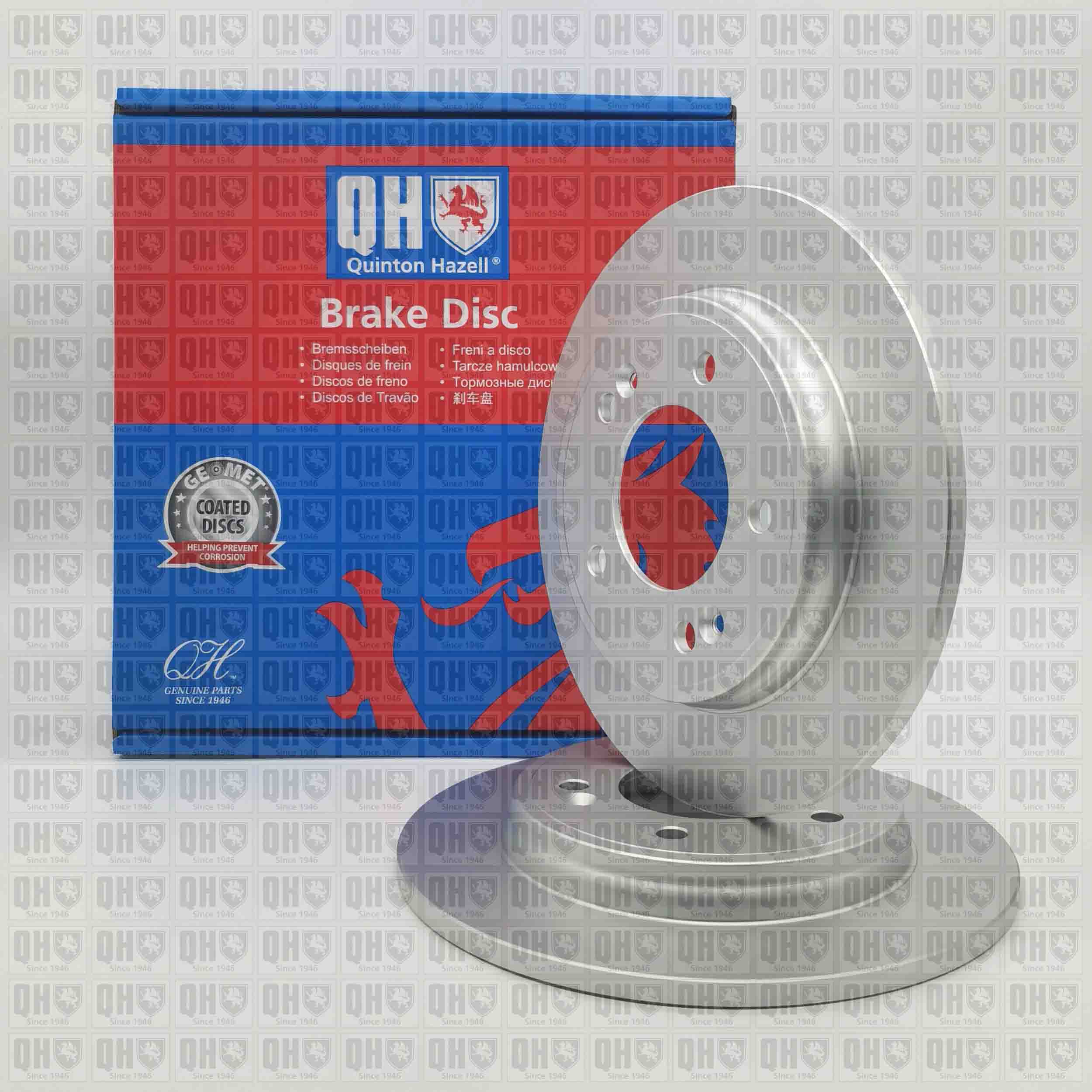 Disques de frein QUINTON HAZELL ref. BDC6290