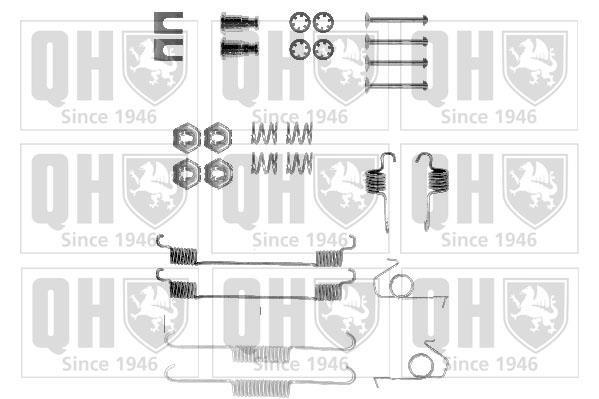 Kit d'accessoires pour mâchoire de frein à tambour QUINTON HAZELL ref. BFK249