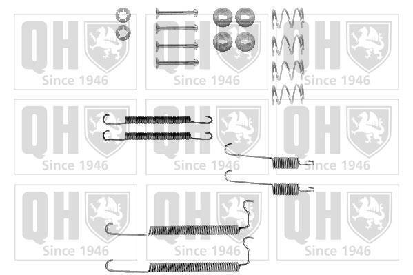 Kit d'accessoires pour mâchoire de frein à tambour QUINTON HAZELL ref. BFK250