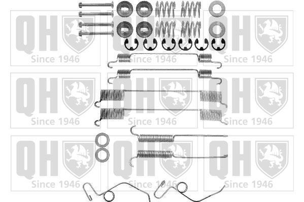 Kit d'accessoires pour mâchoire de frein à tambour QUINTON HAZELL ref. BFK257