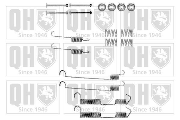 Kit d'accessoires pour mâchoire de frein à tambour QUINTON HAZELL ref. BFK260
