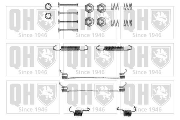 Kit d'accessoires pour mâchoire de frein à tambour QUINTON HAZELL ref. BFK262