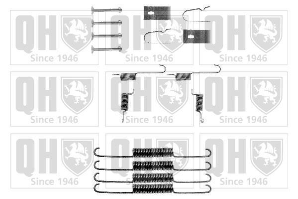 Kit d'accessoires pour mâchoire de frein à tambour QUINTON HAZELL ref. BFK270