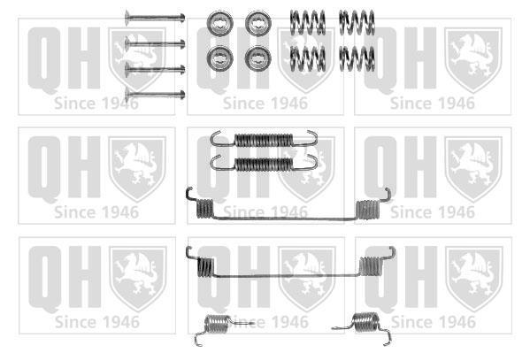 Kit d'accessoires pour mâchoire de frein à tambour QUINTON HAZELL ref. BFK271