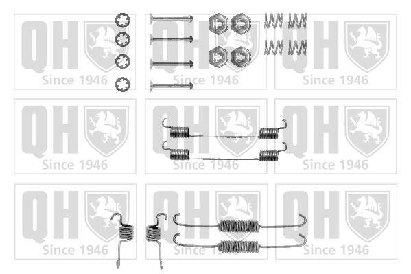 Kit d'accessoires pour mâchoire de frein à tambour QUINTON HAZELL ref. BFK273