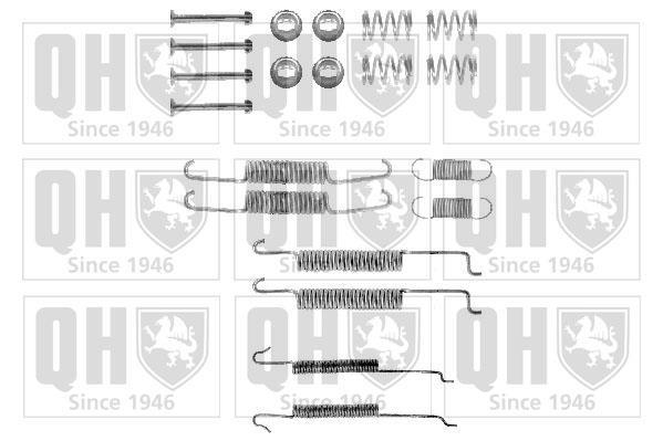Kit d'accessoires pour mâchoire de frein à tambour QUINTON HAZELL ref. BFK277