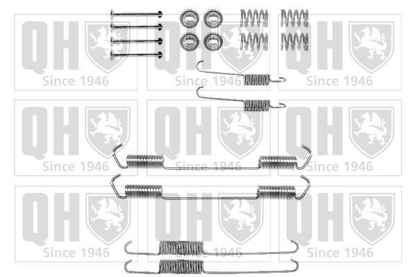 Kit d'accessoires pour mâchoire de frein à tambour QUINTON HAZELL ref. BFK283