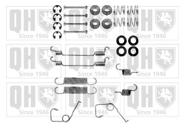 Kit d'accessoires pour mâchoire de frein à tambour QUINTON HAZELL ref. BFK287