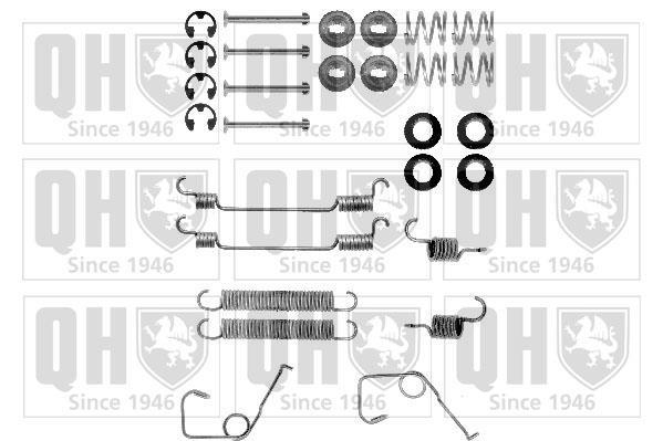 Kit d'accessoires pour mâchoire de frein à tambour QUINTON HAZELL ref. BFK288