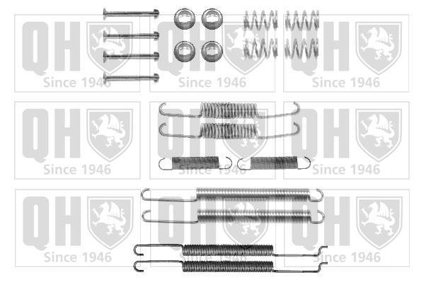 Kit d'accessoires pour mâchoire de frein à tambour QUINTON HAZELL ref. BFK361