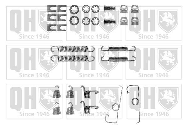 Kit d'accessoires pour mâchoire de frein à tambour QUINTON HAZELL ref. BFK370