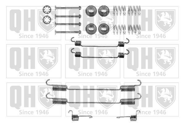 Kit d'accessoires pour mâchoire de frein à tambour QUINTON HAZELL ref. BFK390