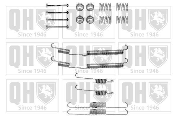 Kit d'accessoires pour mâchoire de frein à tambour QUINTON HAZELL ref. BFK399