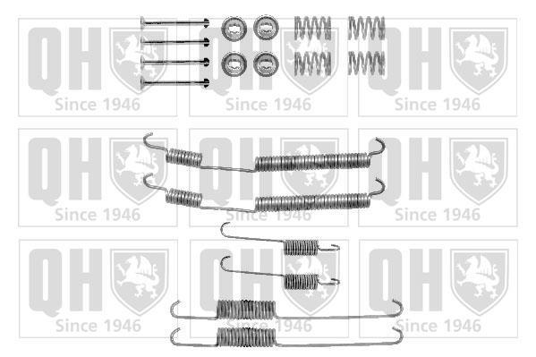 Kit d'accessoires pour mâchoire de frein à tambour QUINTON HAZELL ref. BFK401