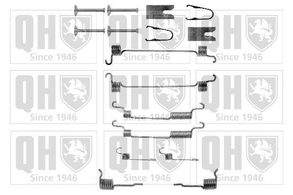 Kit d'accessoires pour mâchoire de frein à tambour QUINTON HAZELL ref. BFK410