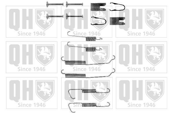 Kit d'accessoires pour mâchoire de frein à tambour QUINTON HAZELL ref. BFK416