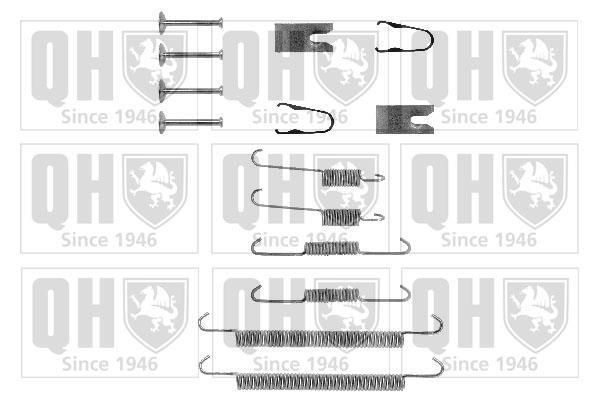 Kit d'accessoires pour mâchoire de frein à tambour QUINTON HAZELL ref. BFK422