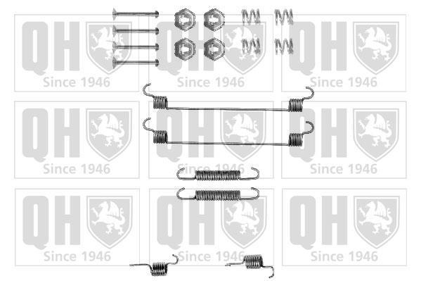 Kit d'accessoires pour mâchoire de frein à tambour QUINTON HAZELL ref. BFK426