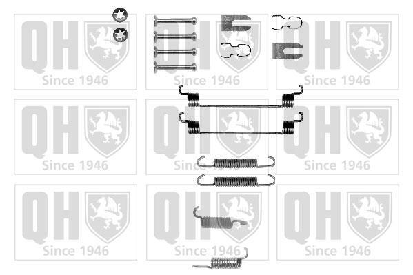 Kit d'accessoires pour mâchoire de frein à tambour QUINTON HAZELL ref. BFK430