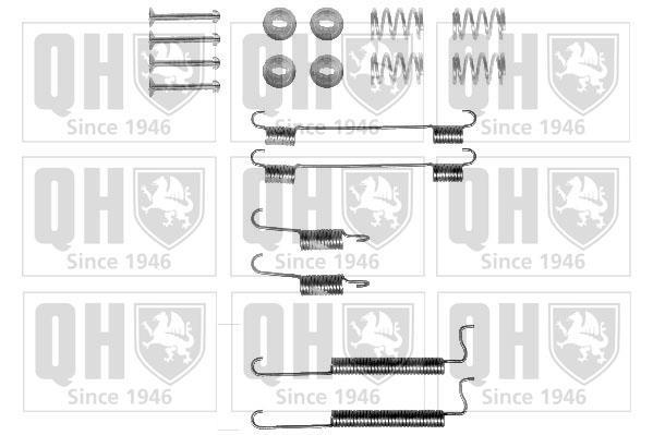 Kit d'accessoires pour mâchoire de frein à tambour QUINTON HAZELL ref. BFK436