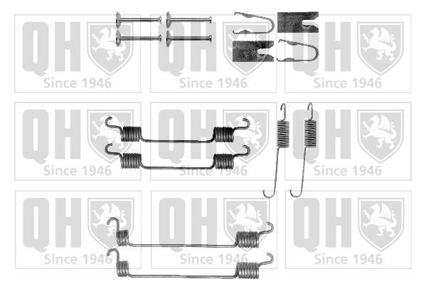 Kit d'accessoires pour mâchoire de frein à tambour QUINTON HAZELL ref. BFK439