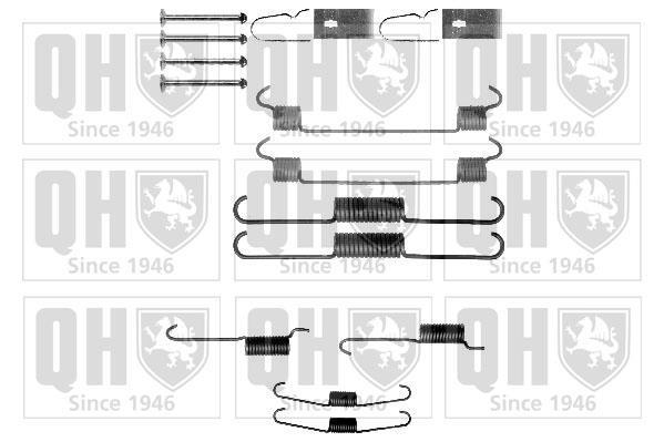 Kit d'accessoires pour mâchoire de frein à tambour QUINTON HAZELL ref. BFK445
