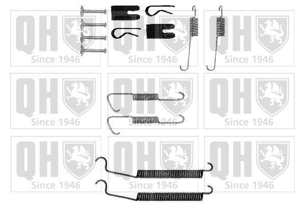Kit d'accessoires pour mâchoire de frein à tambour QUINTON HAZELL ref. BFK447