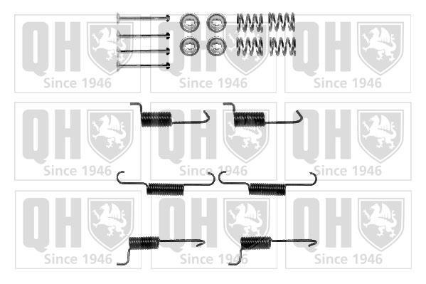 Kit d'accessoires pour mâchoire de frein à tambour QUINTON HAZELL ref. BFK458