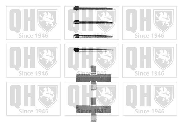 Kit acessórios de pastilhas de travão QUINTON HAZELL ref. BFK600