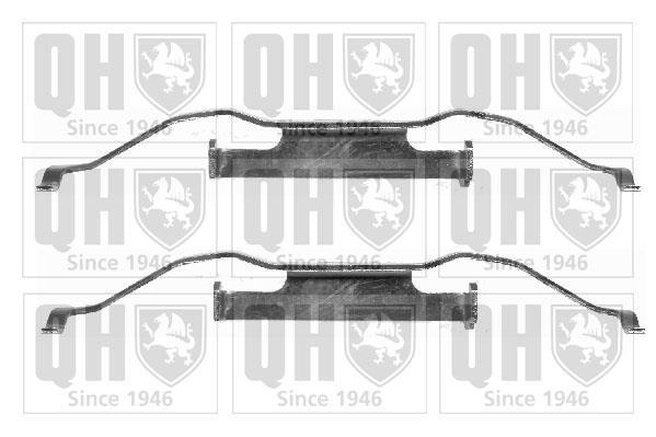 Kit d'accessoires pour plaquette de frein à disque QUINTON HAZELL ref. BFK613