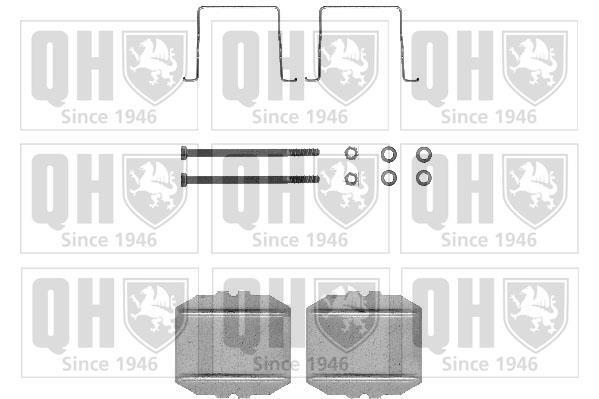 Kit acessórios de pastilhas de travão QUINTON HAZELL ref. BFK617
