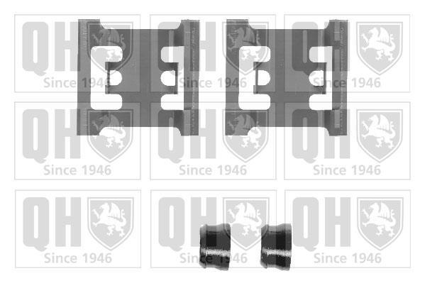 Kit d'accessoires pour plaquette de frein à disque QUINTON HAZELL ref. BFK641
