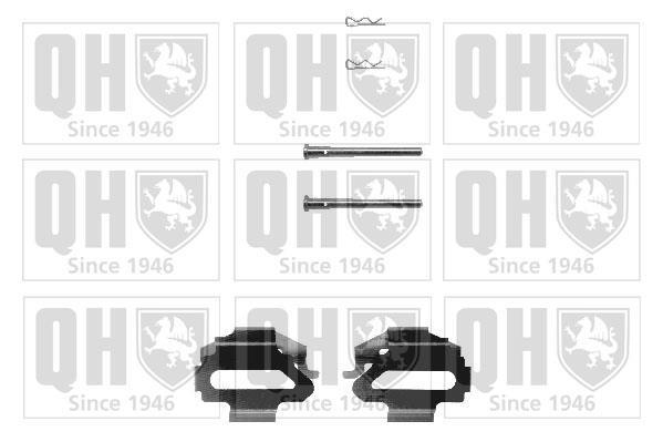 Kit acessórios de pastilhas de travão QUINTON HAZELL ref. BFK643